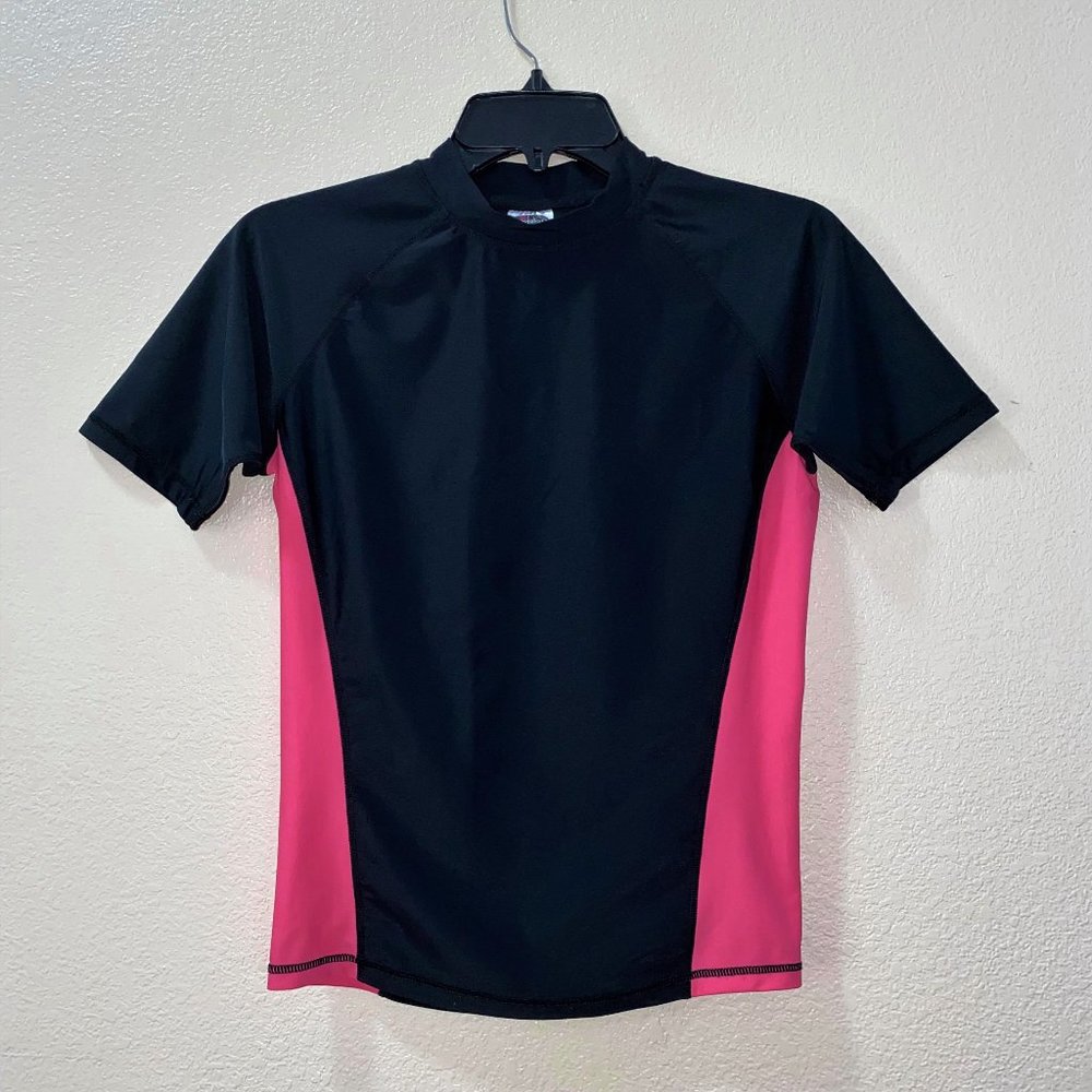 Coastalista Youth Medium Swim Beach Rash Guard Top